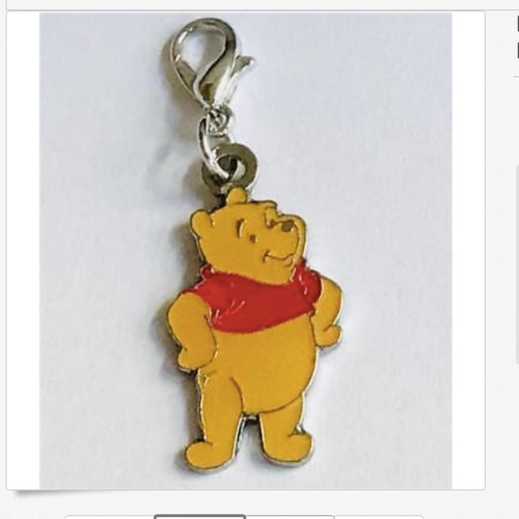Disney Winnie the Pooh Bear Charm Zipper Pull Tag - Picture 4 of 8